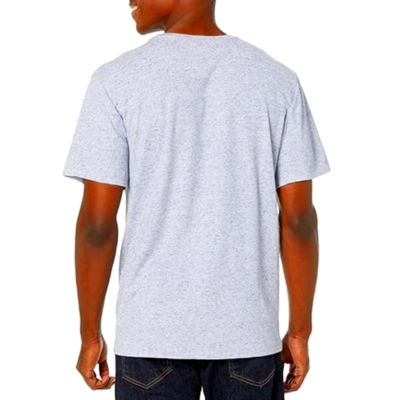 Tommy Bahama Marled Light Blue Crew Neck Short Sleeve Shirt Size 2XLB - Picture 2 of 10